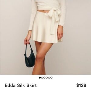 Reformation Silk skirt Edda
